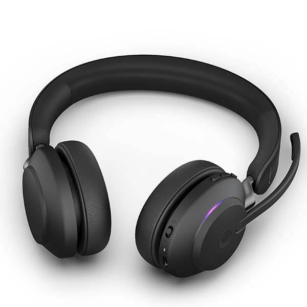 Jabra Evolve2 65 USBC MS Teams Stereo Headset with Stand 26599999